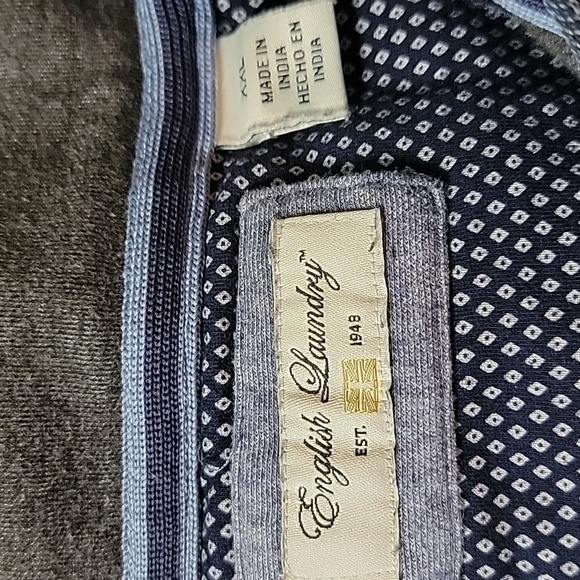 English Laundry Men's Quarter zip lightweight sweater - sz XXL - Picture 2 of 3